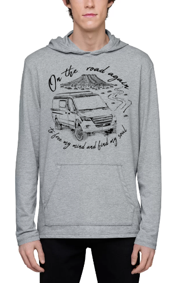 Unisex Lightweight Hoodie "Desert Sprinter VanLife"