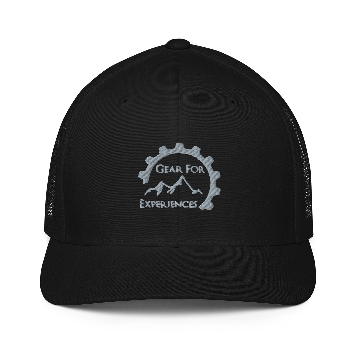 Closed-back trucker cap Flex Fit (Black or Blue)