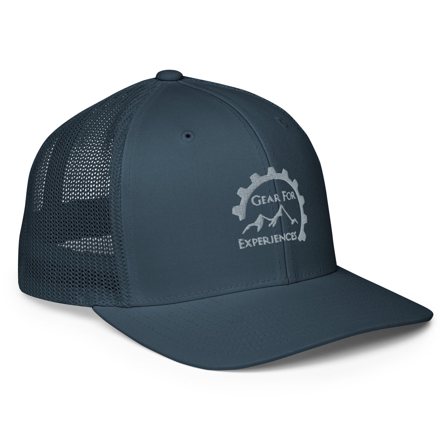 Closed-back trucker cap Flex Fit (Black or Blue)