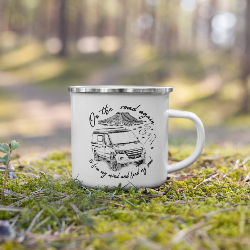 Enamel Mug "Desert Sprinter"