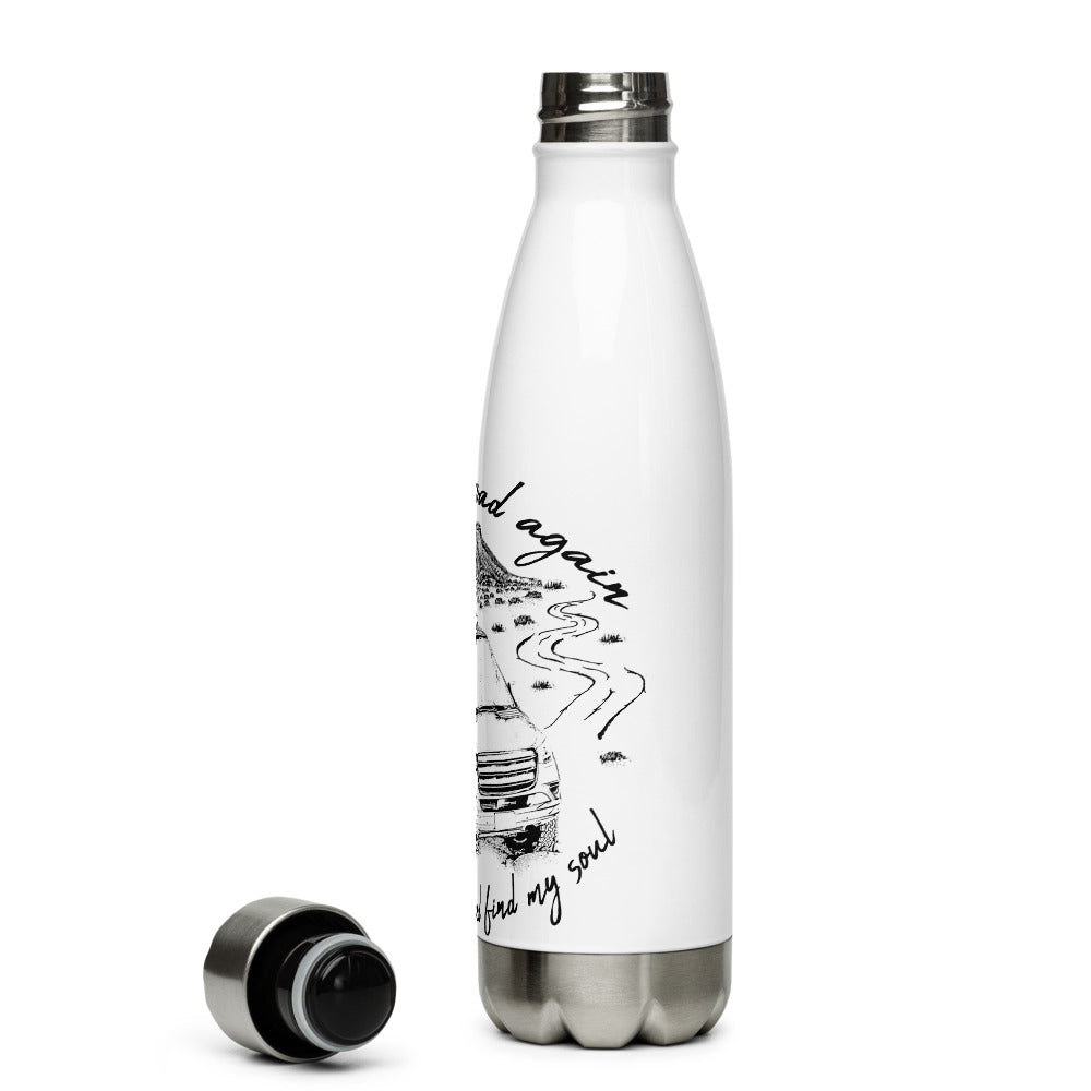 Stainless Steel Water Bottle "Dessert Sprinter Van Life"