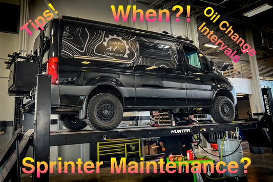 Tips Maintenance, Service intervals , oil change, Mercedes Sprinter 4x4