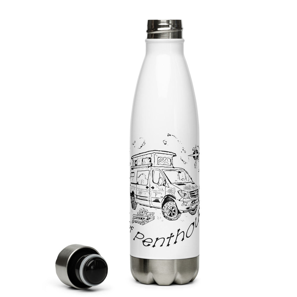 Stainless Steel Water Bottle "Sprinter Van Life Constellation"