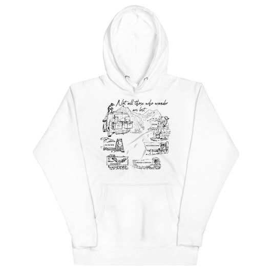 Unisex Hoodie "National parks Sprinter Vanlife"