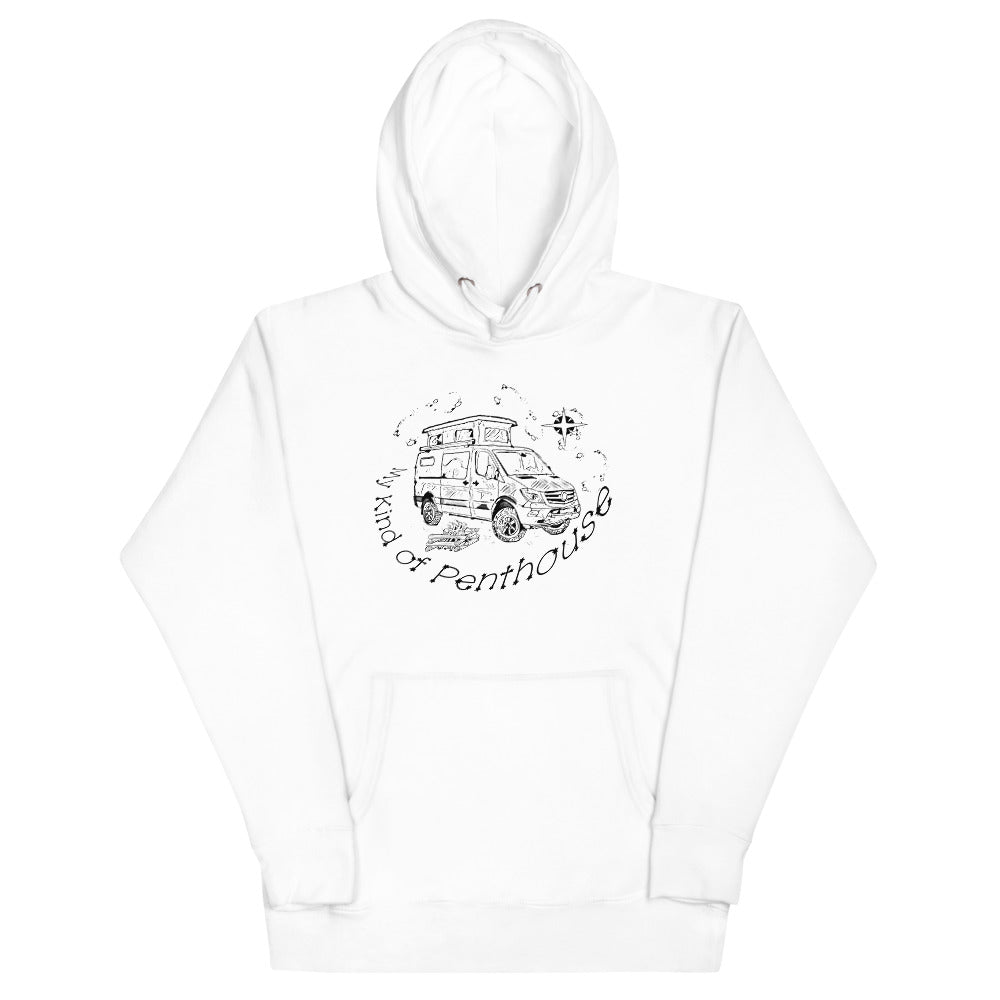 Unisex Hoodie "Sprinter Van Life Constellation"